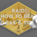 Raid Flea Killer Plus Fogger, Room Treatment Flea Bomb Kills up to 4 Months 15 oz, 3 Piece