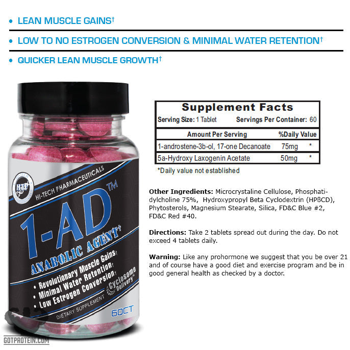 Hi-Tech 1-AD 60 Tablets