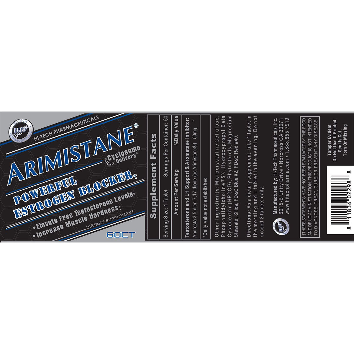 Hi-Tech Arimistane 60 Tablets