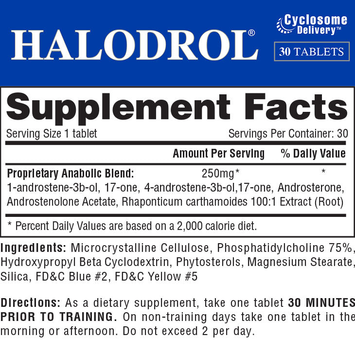 Hi-Tech Halodrol 30 Tablets