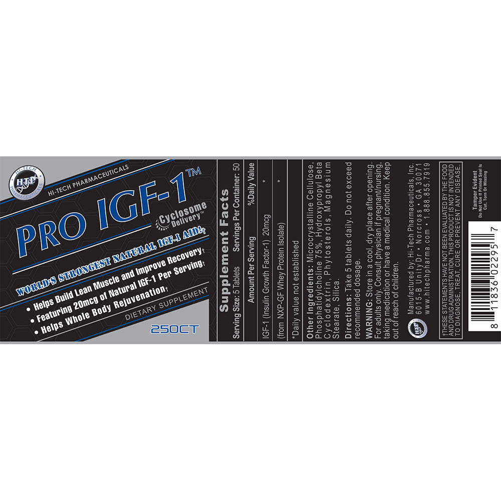 Hi-Tech Pro IGF-1 250 Tablets