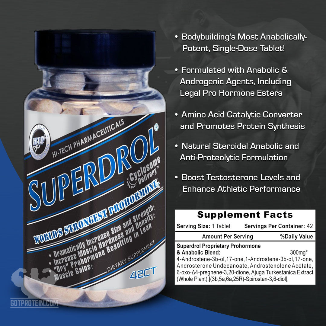 Hi-Tech Superdrol 42 Tablets