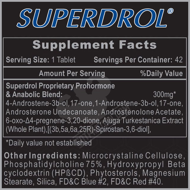 Hi-Tech Superdrol 42 Tablets