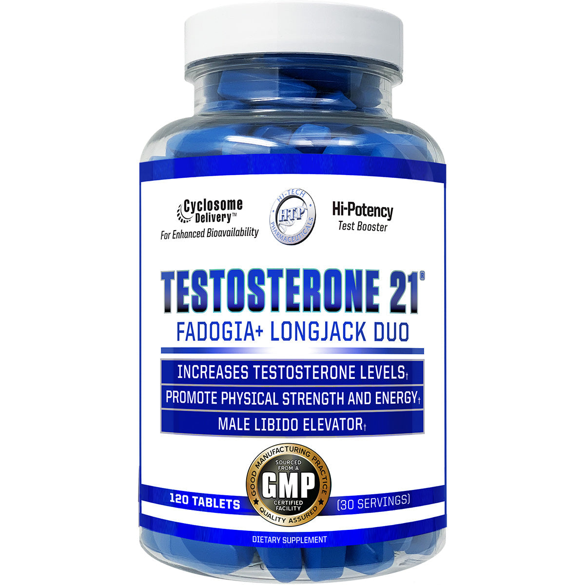 Hi-Tech Testosterone 21 - 120 Tablets