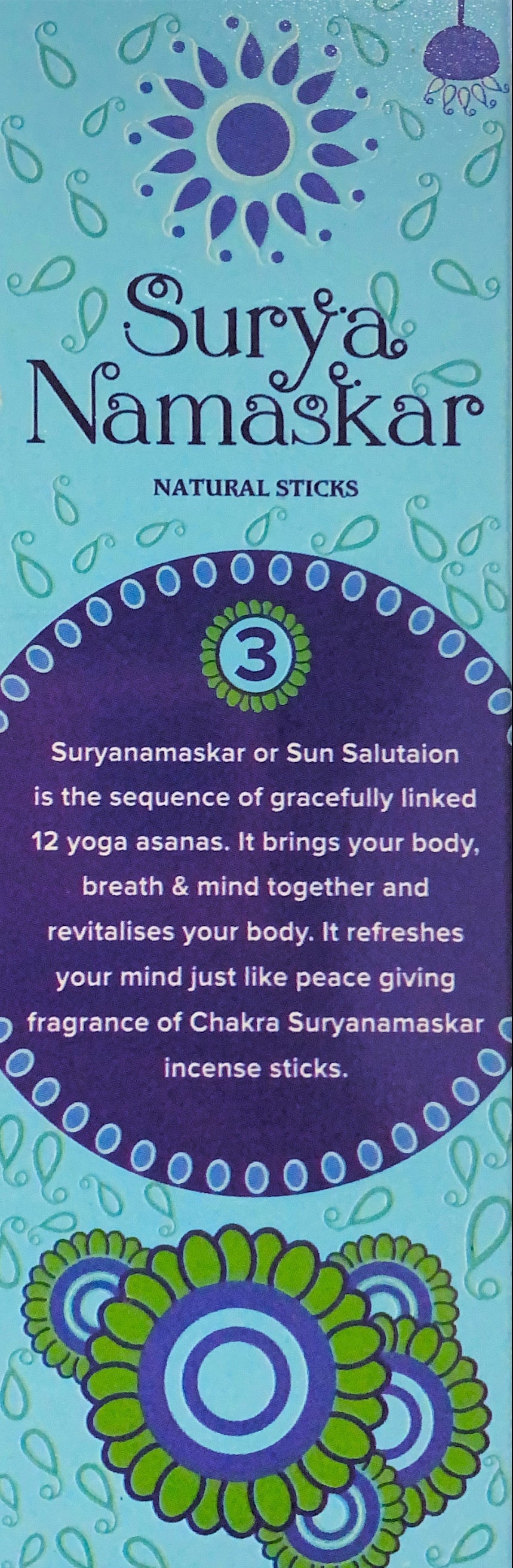 Surya Namaskar Natural Sticks