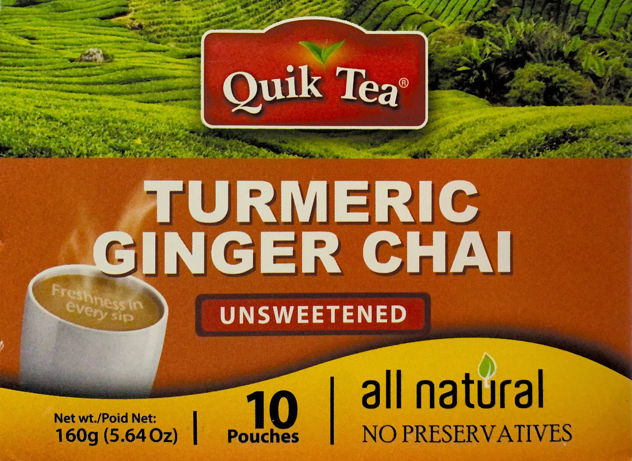 Turmeric Ginger Chai (Unsweetened)