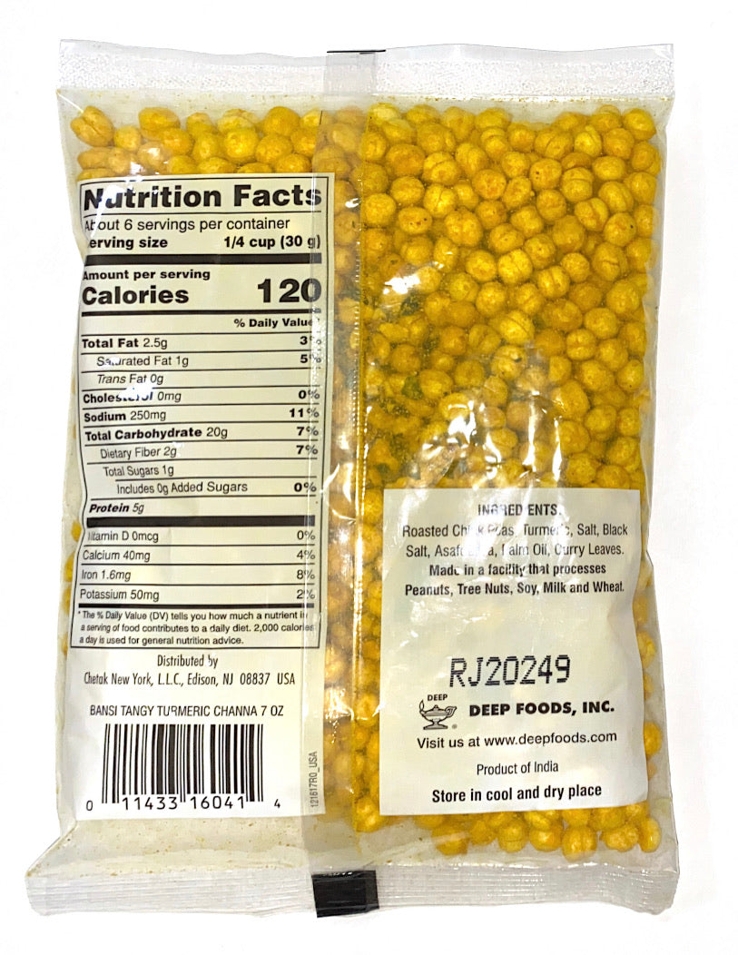 Tangy Turmeric Chana