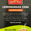 Lemongrass Chai (Unsweetened)