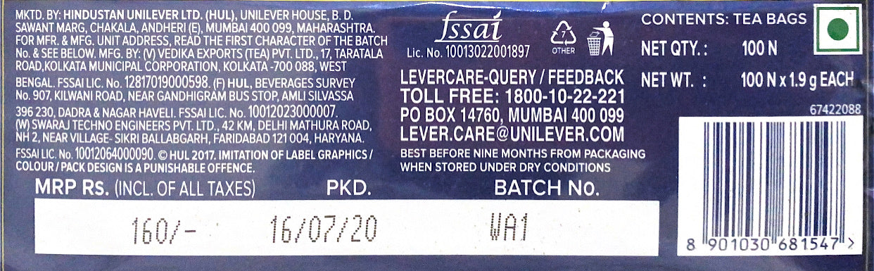 Taj Mahal Tea