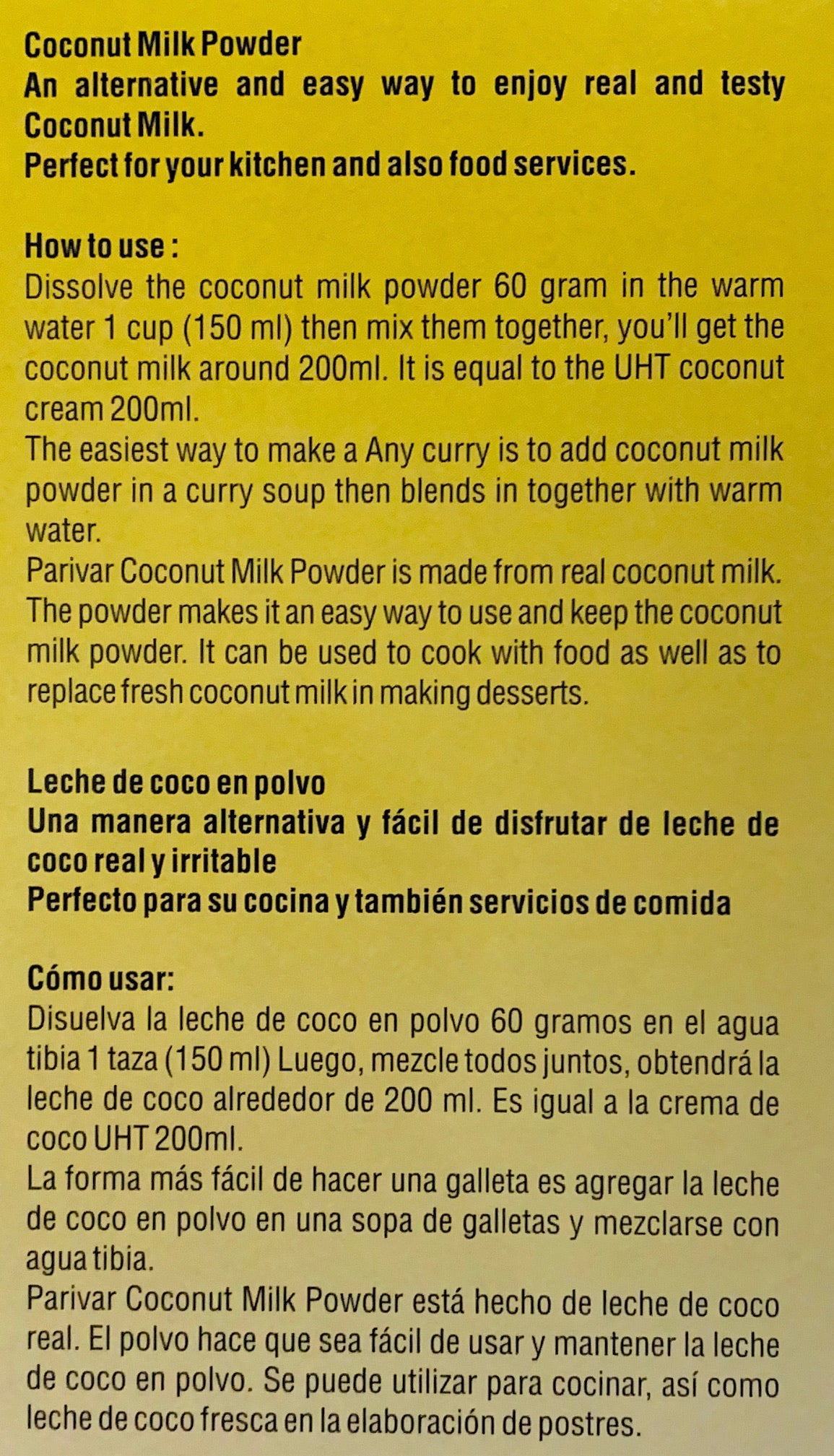 Coconut Milk Powder