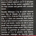 Chilli Chicken Masala