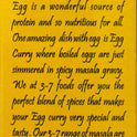 Special Egg Curry Masala