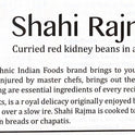 Shahi Rajma