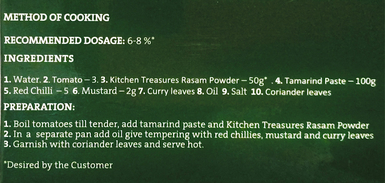 Rasam Powder