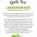 Lemongrass Instant Chai Tea Latte