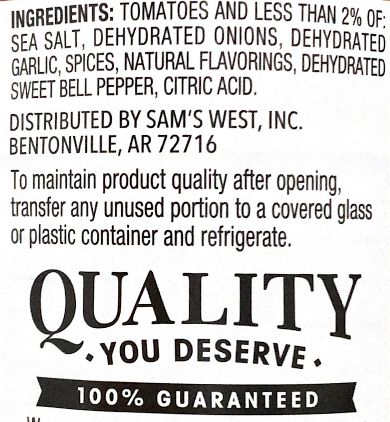 Tomato Sauce