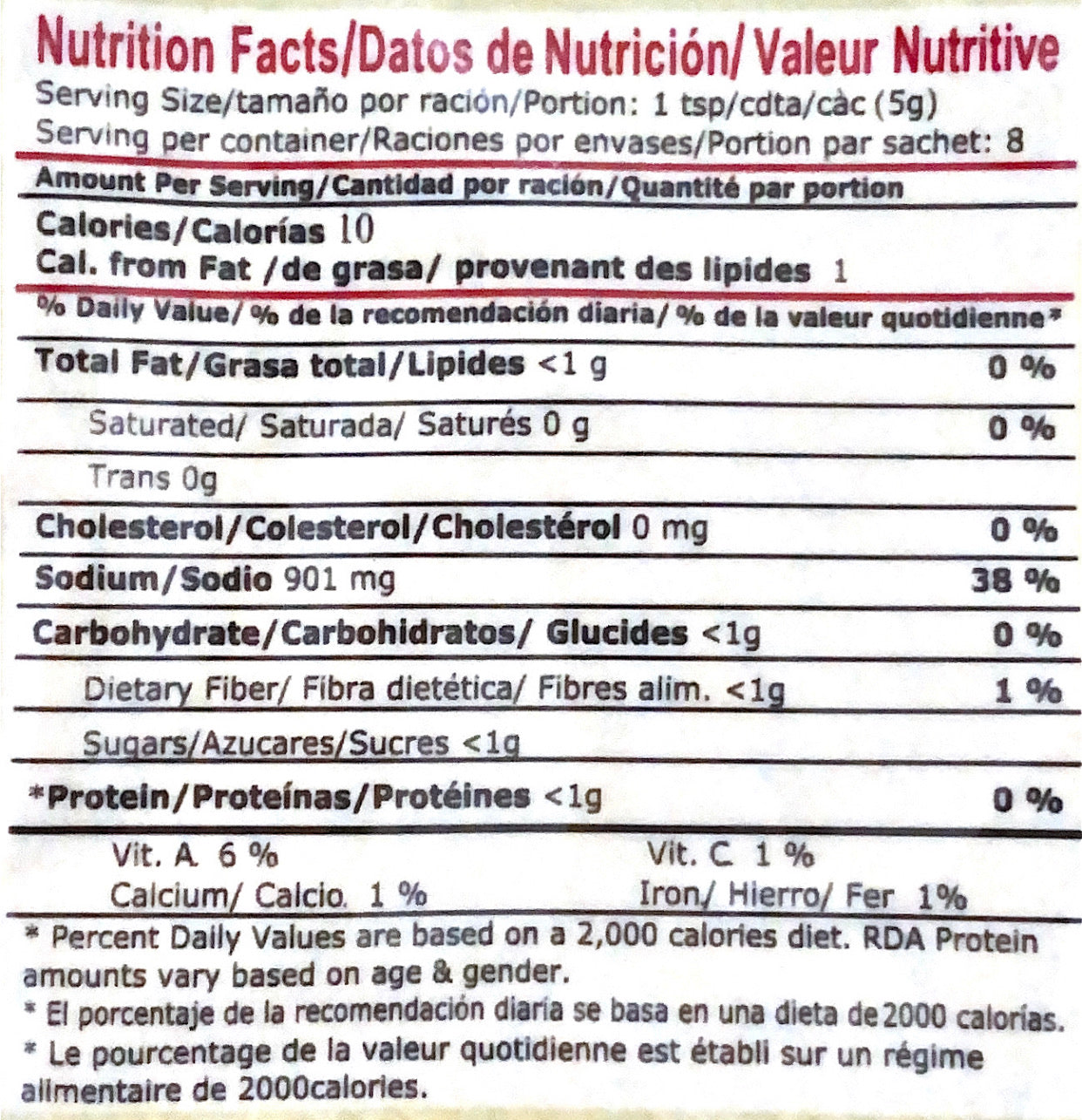 Chow Mein Seasoning