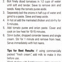 Chicken Handi