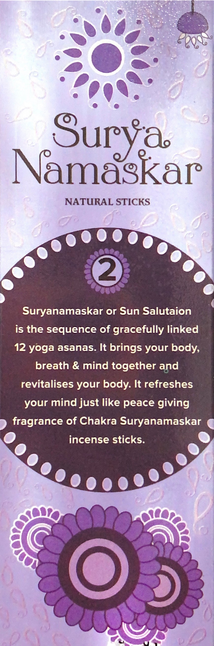 Surya Namaskar Natural Sticks