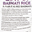 Low GI Basmati Rice