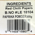Paprika Powder