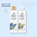 Dove Love Your Lasting Length Long and Strong Sulfate-Free Shampoo for All Hair Types, 13.5 fl oz