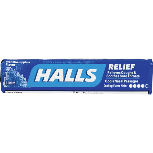 HALLS Relief Mentho-Lyptus Cough