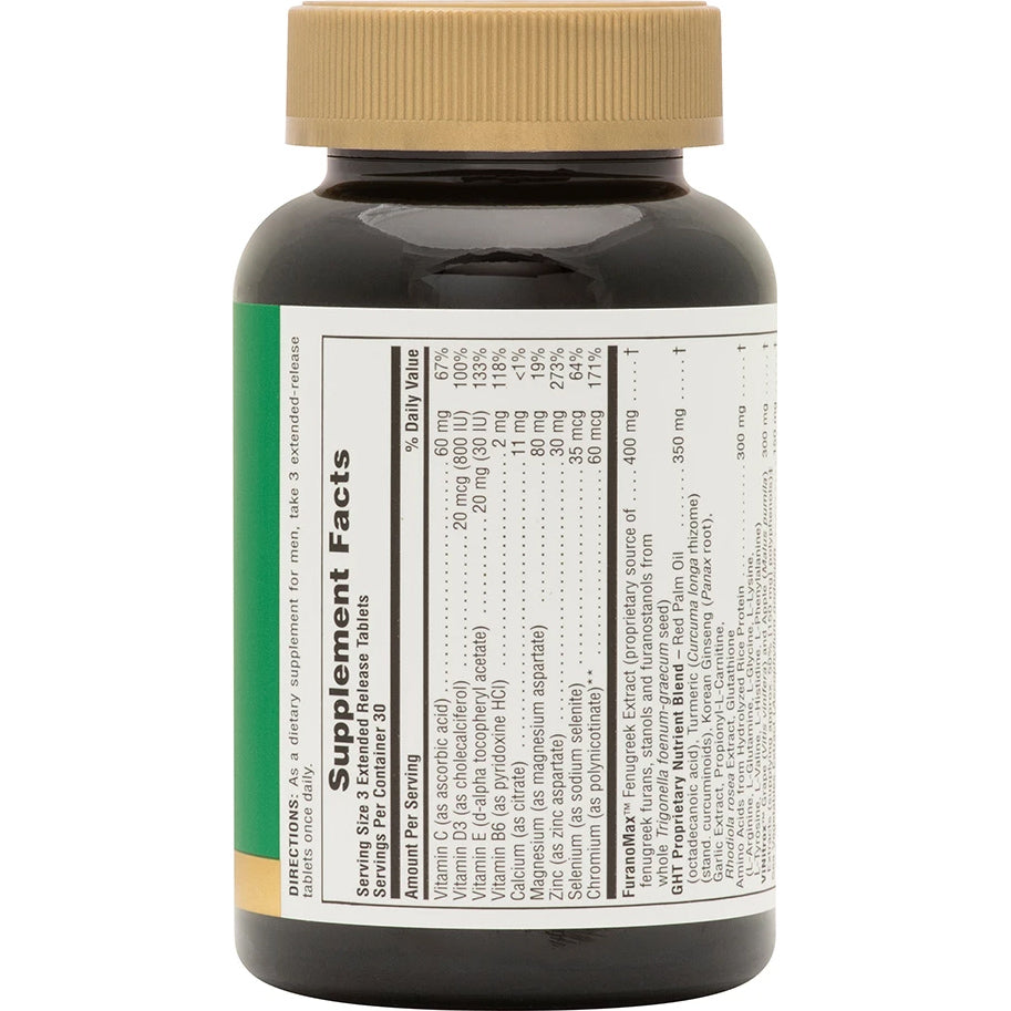 NaturesPlus Ultra GHT MALE Extended Release Bi-Layered 90 Tablets