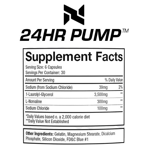 Nutra Innovations 24HR Pump 180 Capsules