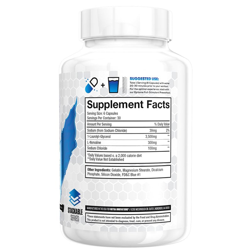Nutra Innovations 24HR Pump 180 Capsules