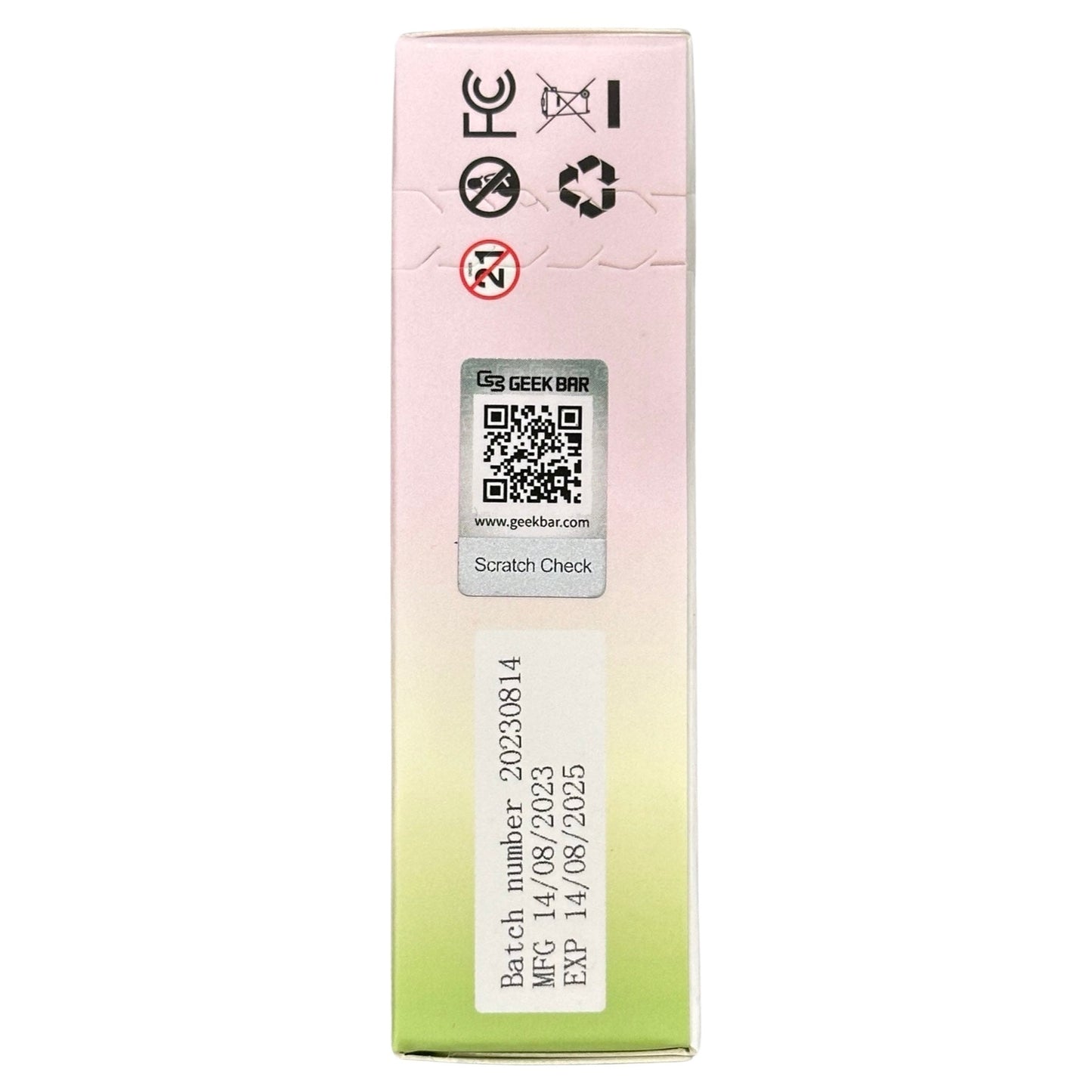 Peach Ice - Geek Bar Meloso Max 9000