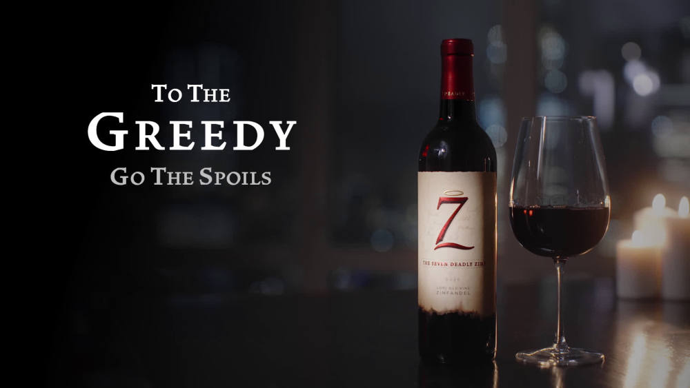 Seven Deadly Old Vine Zinfandel California Red Wine, 750 ml Glass, ABV 15.00%