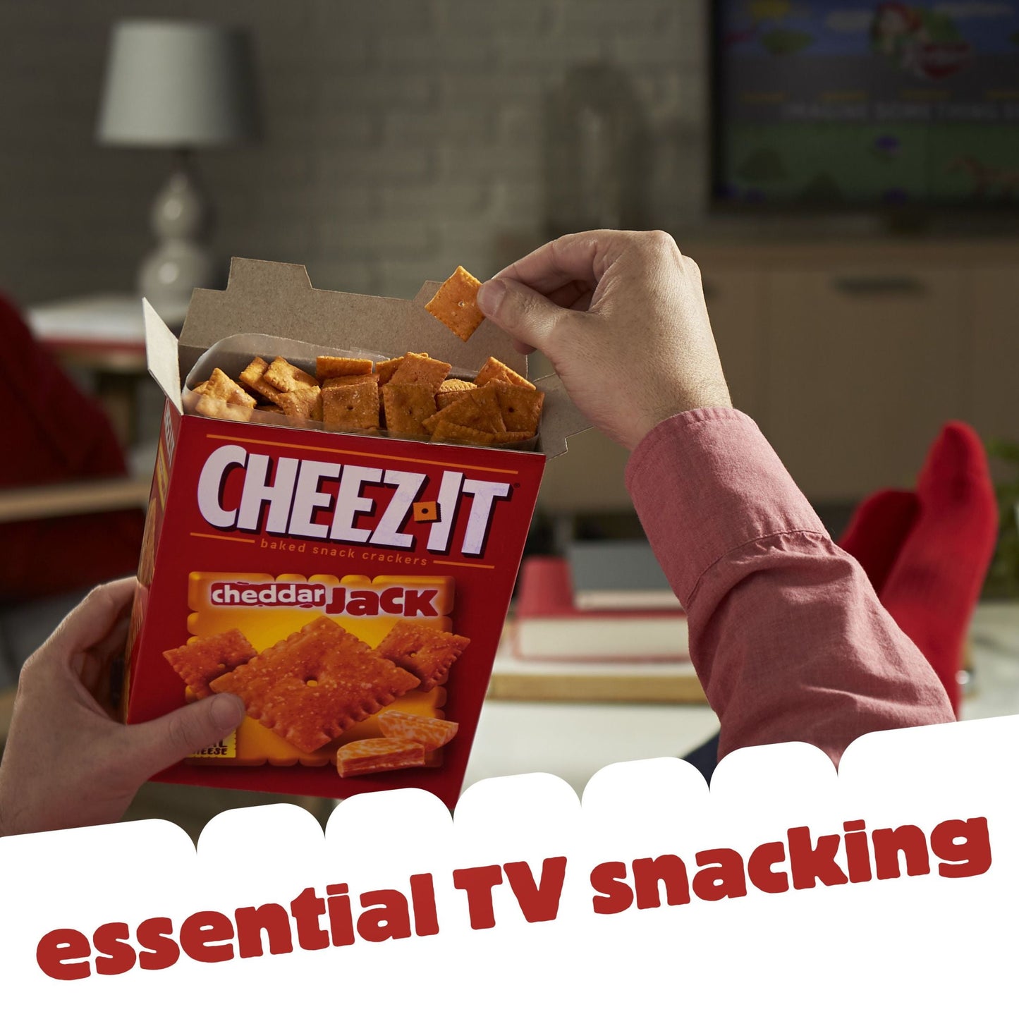 Cheez-It Cheddar Jack Cheese Crackers, 12.4 oz