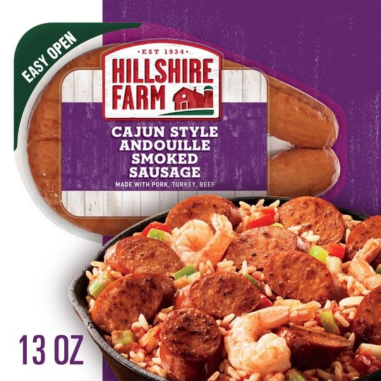 Hillshire Farm Cajun Style Andouille Smoked Sausage, 13 oz