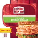 Hillshire Farm Sliced Oven Roasted Turkey Breast Deli Lunch Meat, Family Size, 1 lb