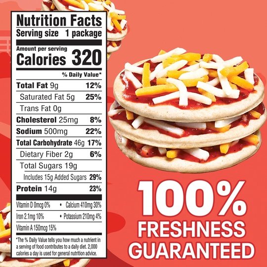 Lunchables Extra Cheese Pizza Kids Lunch Meal Kit, 10.6 oz Box
