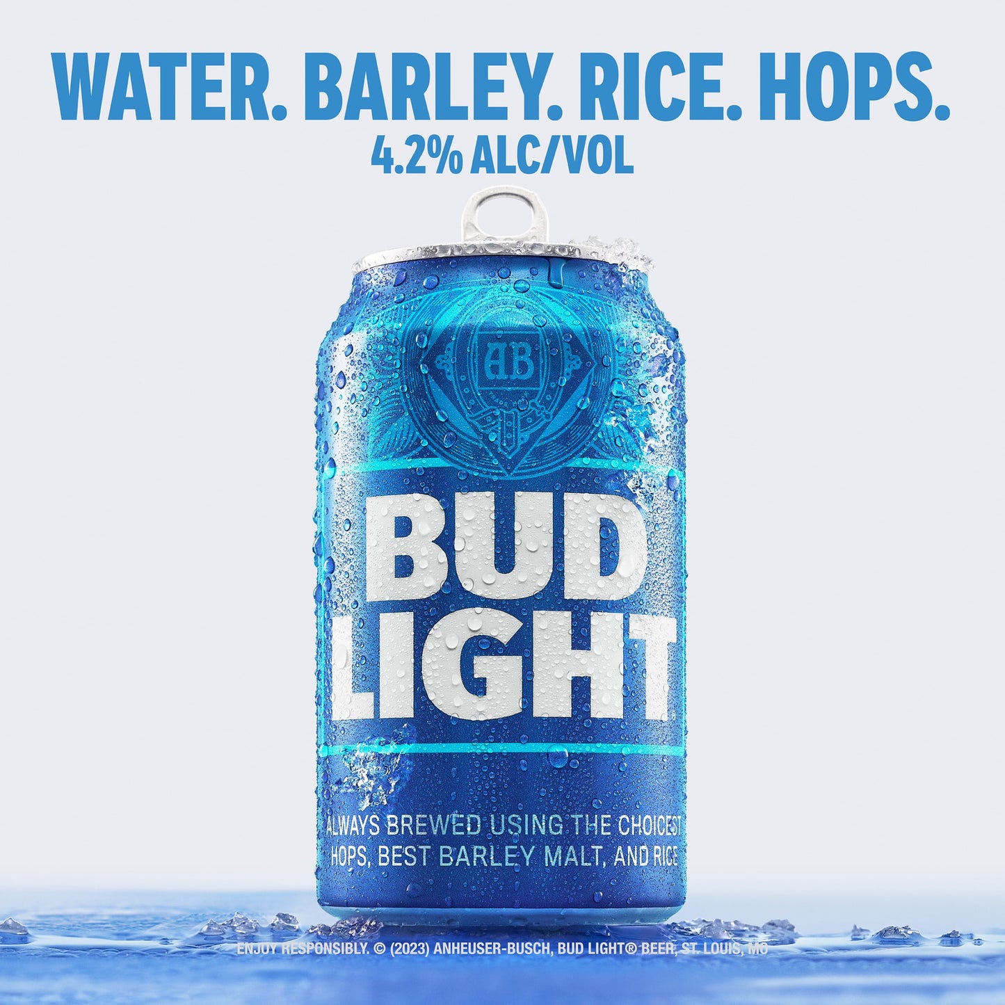 Bud Light Beer, 12 Pack Lager Beer, 12 fl oz Aluminum Cans, 4.2 % ABV, Domestic Lager