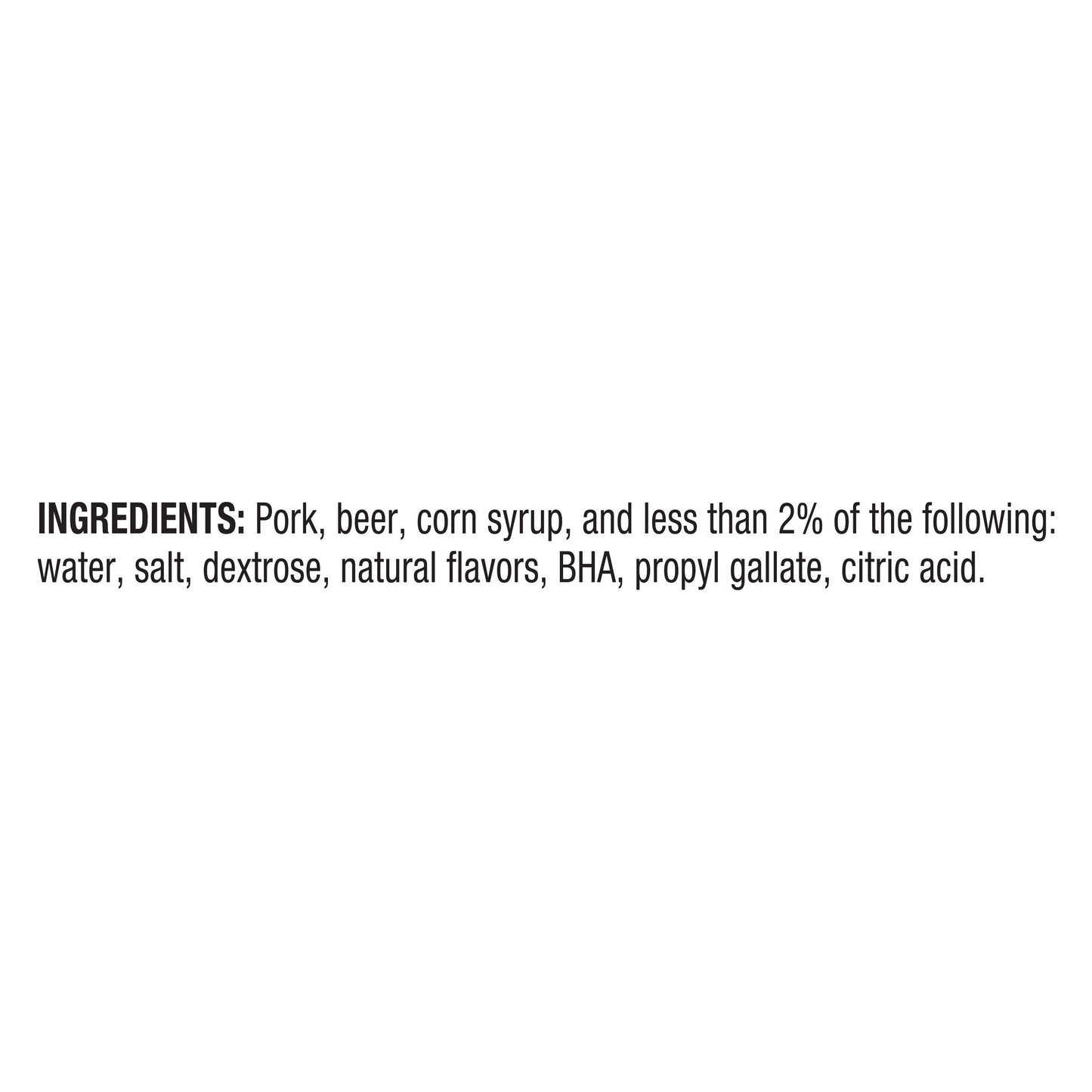 Johnsonville Brats Beer Pork Bratwurst Links, 19 oz, 5 Count Tray