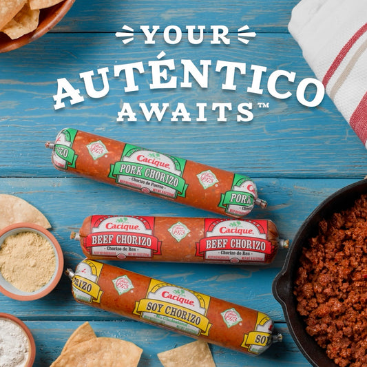 Cacique Pork Chorizo, 9 oz (Refrigerated)
