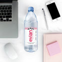Evian Natural Spring Water, 33.8 Fl Oz, 6-Pack