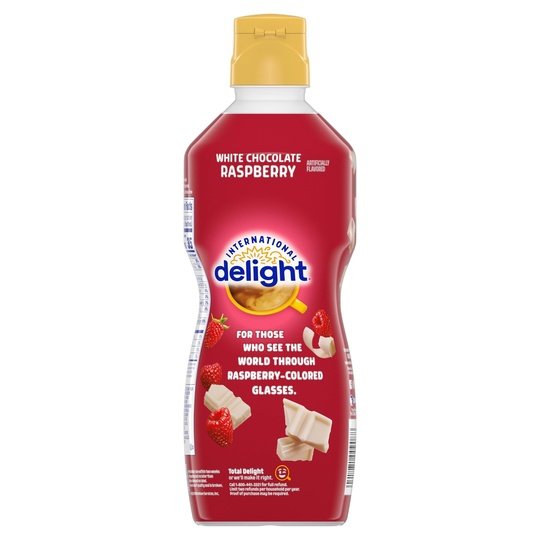 International Delight White Chocolate Raspberry Coffee Creamer, 32 fl oz Bottle