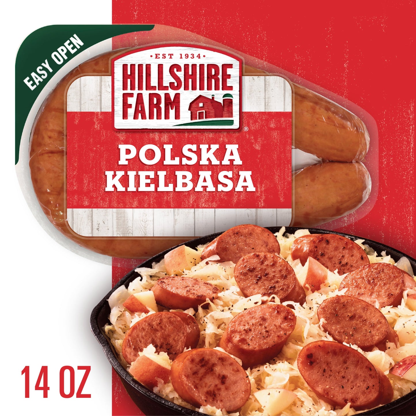 Hillshire Farm Polska Kielbasa Smoked Sausage, 14 oz
