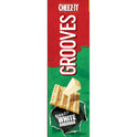 Cheez-It Grooves Sharp White Cheddar Crunchy Cheese Crackers, 17 oz
