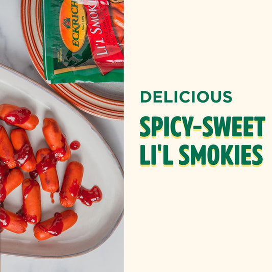Eckrich Li'l Smokies Cocktail Smoked Sausage Links, 14 oz
