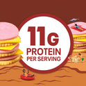 Lunchables Ham & American Cheese Cracker Stackers Kids Lunch Snack, 3.2 oz Tray