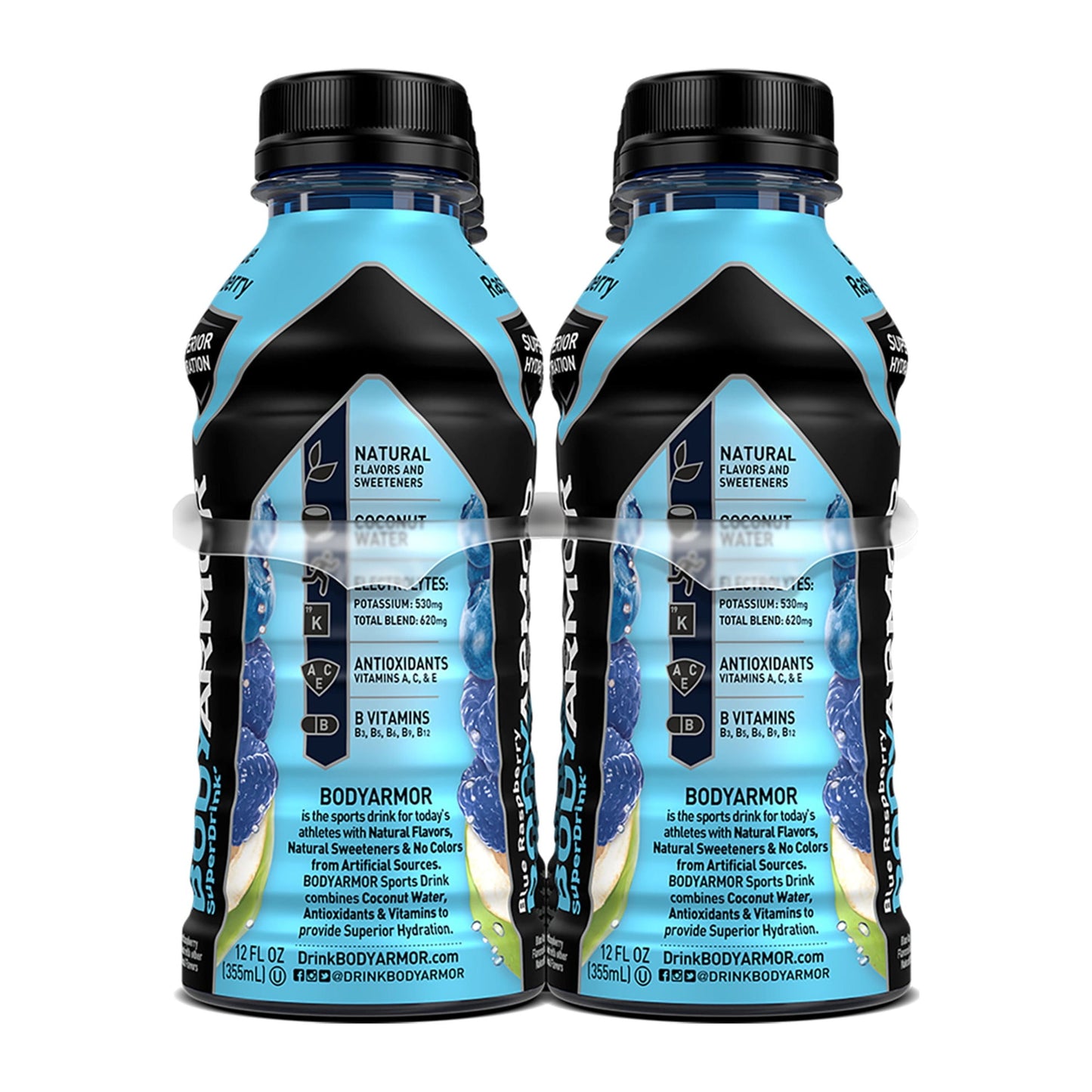 BODYARMOR Sports Drink, Blue Raspberry, 12 Fl. Oz., 8 count