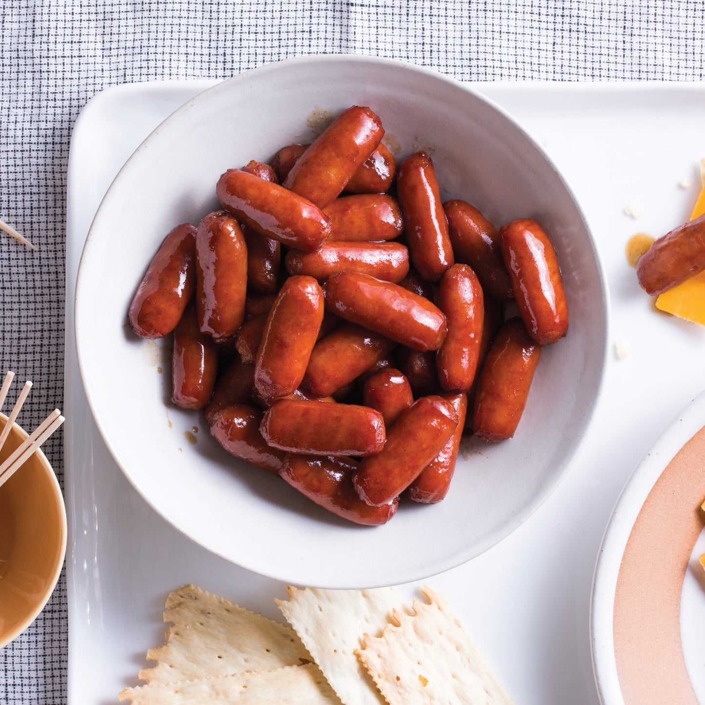 Hillshire Farm Cheddar Lit'l Smokies Smoked Sausage, 13 oz