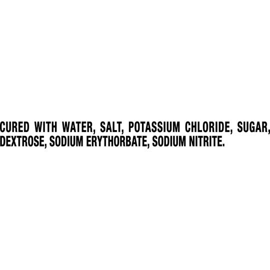 HORMEL BLACK LABEL Lower Sodium Pork Bacon, Gluten Free, 16 oz Plastic Package