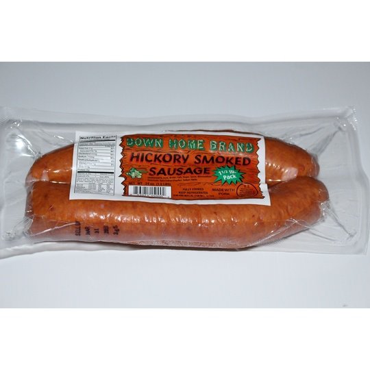 Down Home Brand Regular Smoked Sausage, 24 oz
