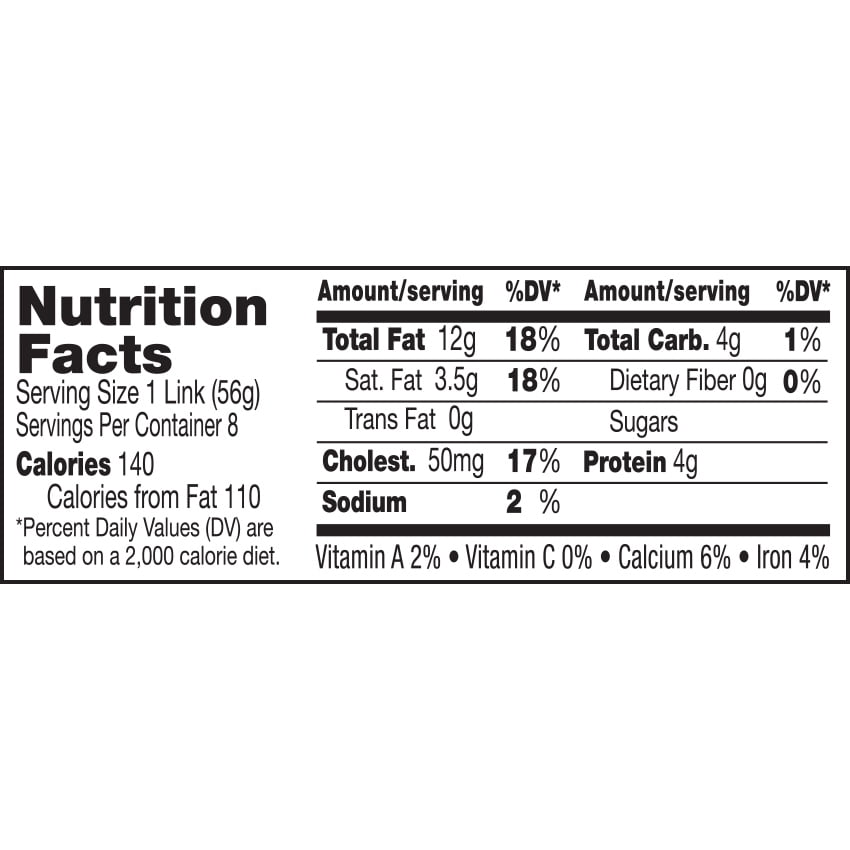 Bar-S Classic Jumbo Franks Hot Dogs, 8 Franks per Package, 1 lb Pack